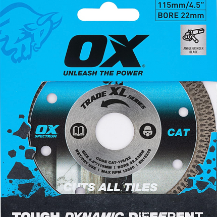 OX BLADE- 115MM