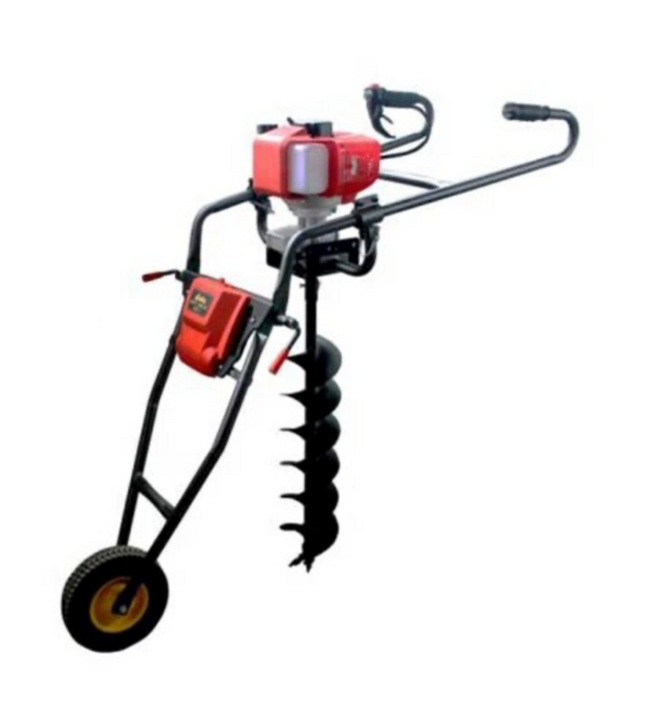 HAND PUSH EARTH AUGER