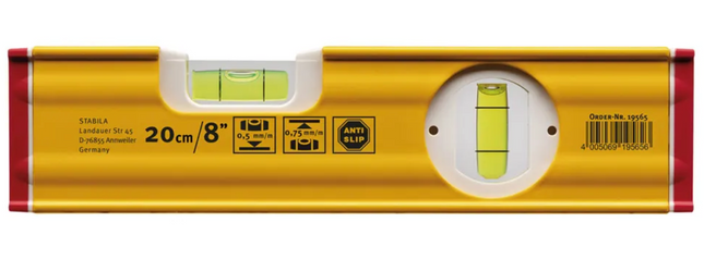 STABILA 200MM 80 AS SPIRIT LEVEL
