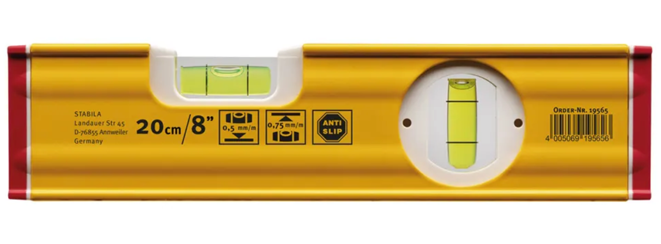 STABILA 200MM 80 AS SPIRIT LEVEL