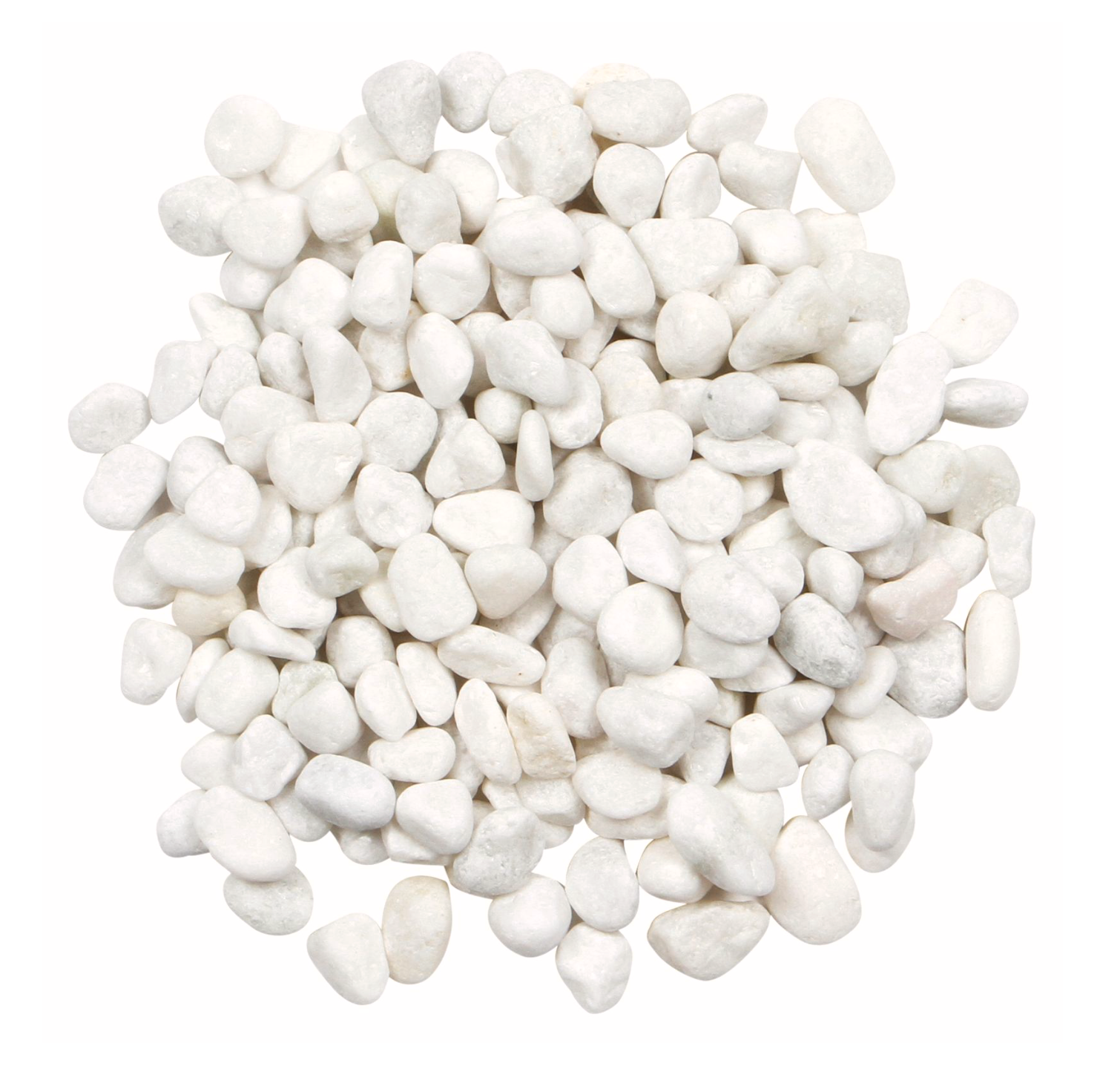WHITE PEBBLES- 20KG BAG