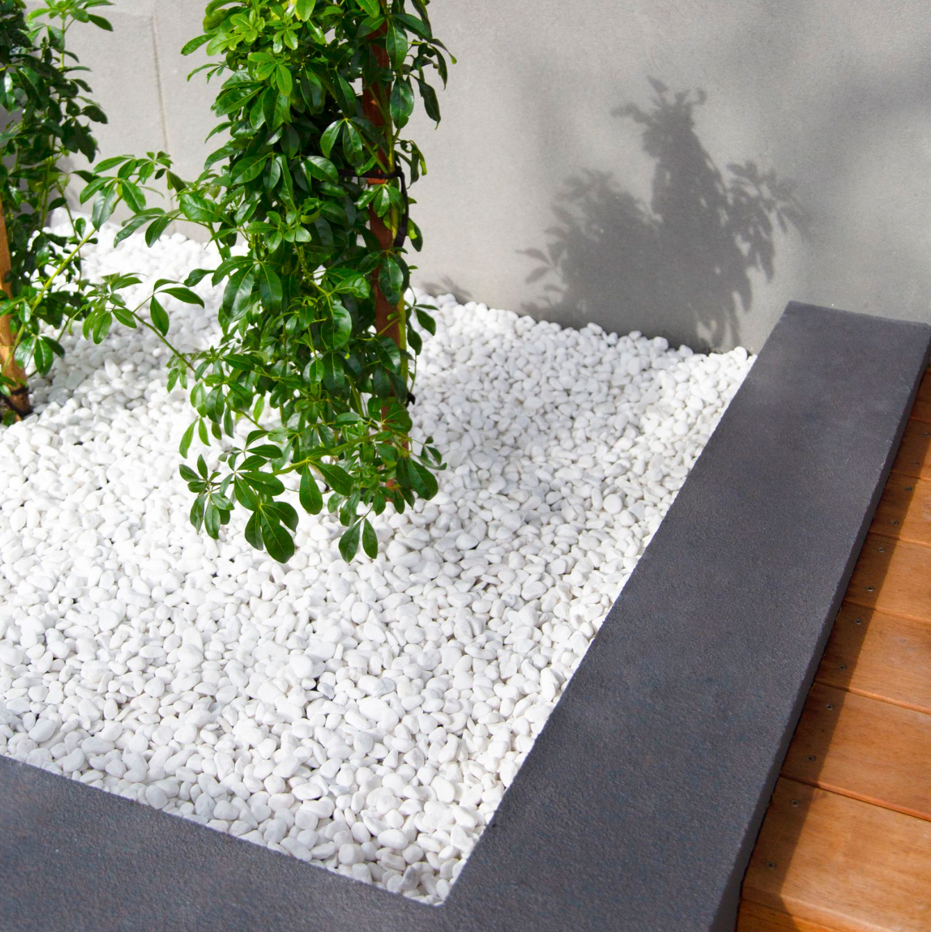 WHITE PEBBLES- 20KG BAG