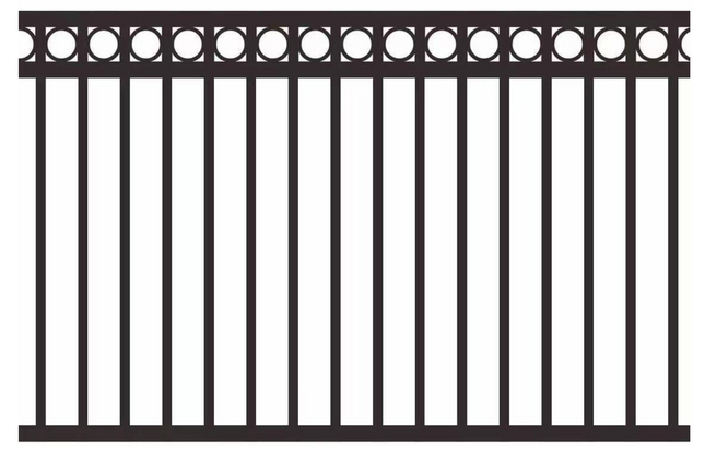 RING TOP FENCE PANEL- 1200x2400mm