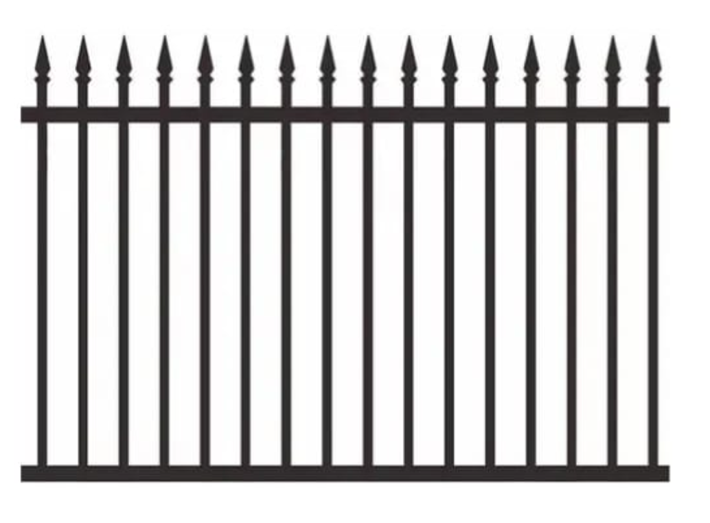 Industrial Spear Top Security Fence