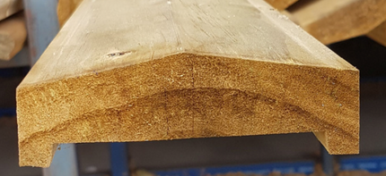 Buy Treated Pine Timber Double Lip Capping 140x45 in Melbourne | A ...