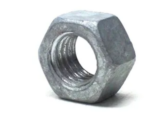 MACSIM GALVANISED STANDARD HEX NUT 10MM