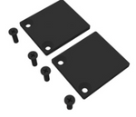 ALUMINIUM END PLATE 32x28x3MM (PACK OF 2)
