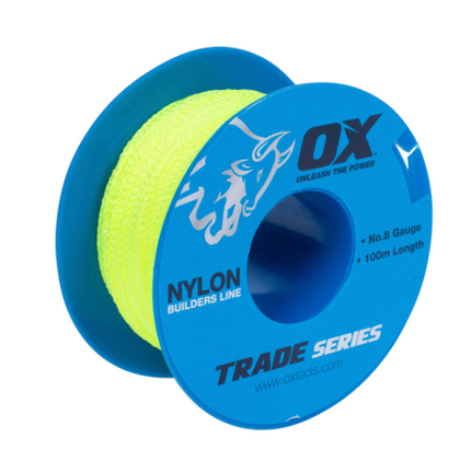 OX Trade Builders Line – Lime | 100m