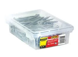 Otter 100 Pack 14G X 125mm Batten Bugle Screw T17 Galv BBEG141253