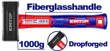 EMTOP 1000g Stoning Hammer
