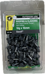 SELF DRILLING SCREWS- 10Gx16MM  (BLISTER PACK OF 100)
