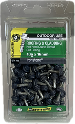 SELF DRILLING SCREWS- 10Gx16MM  (BLISTER PACK OF 100)