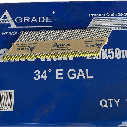 Framing Nails 2.9x50MM Single Pack