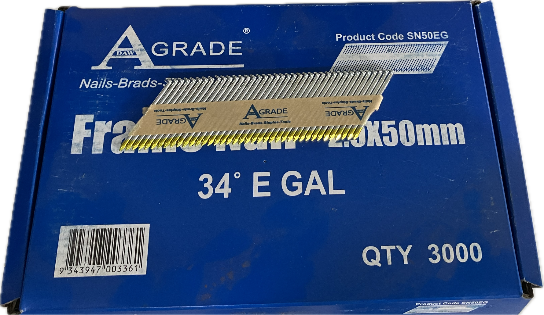 FRAMING NAILS 2.9x50MM (SINGLE PACK)