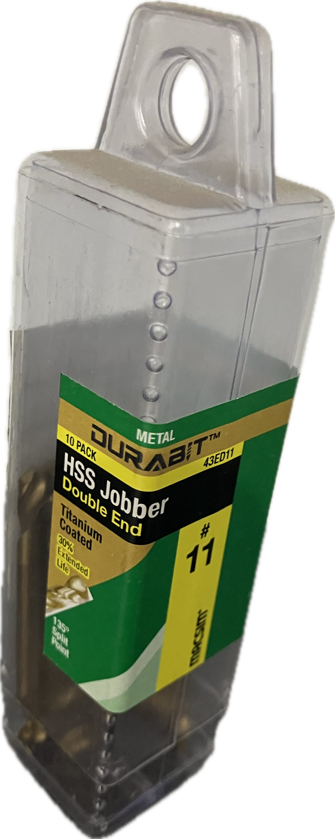 MACSIM DURABIT HSS JOBBER- DOUBLE END [BLISTER PACK OF 10]
