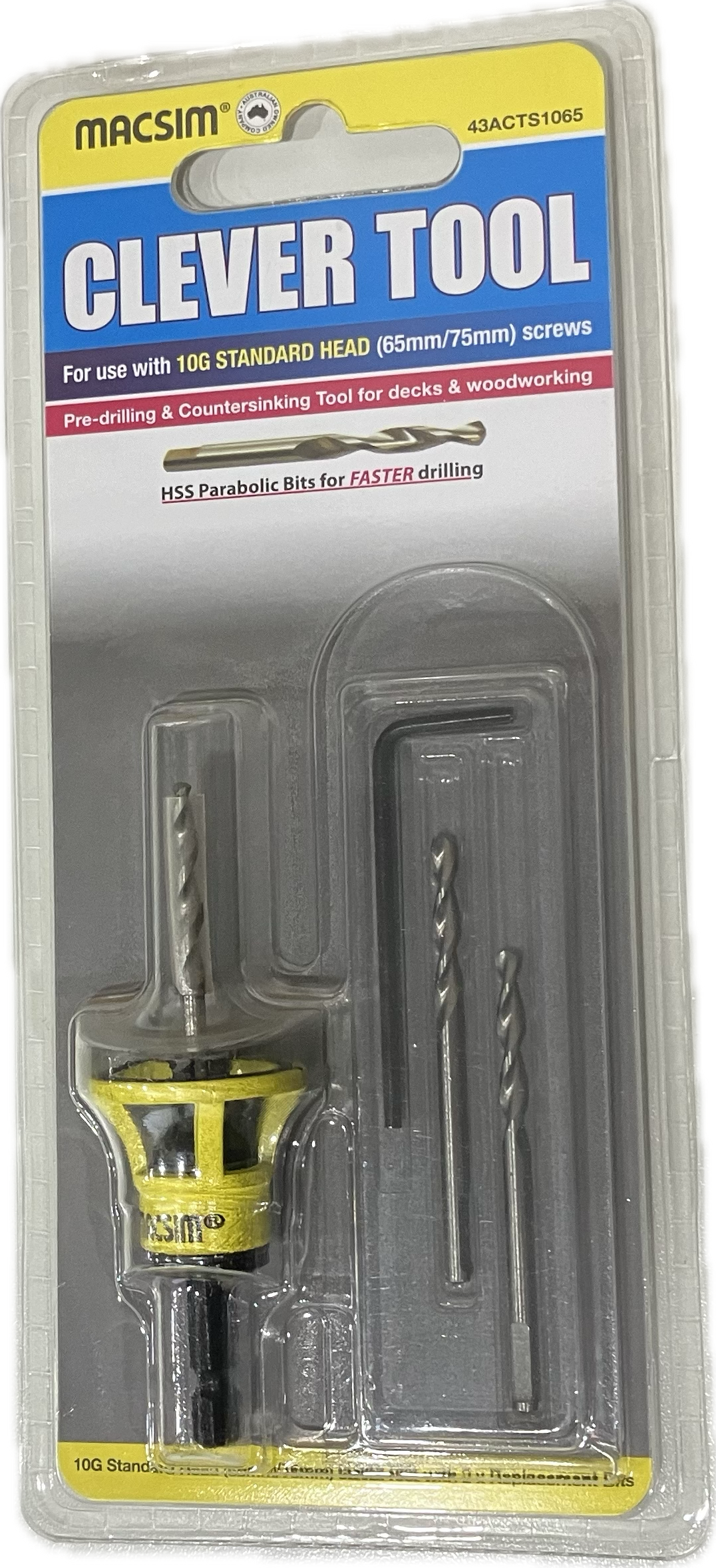 MACSIM FASTENER CLEVER TOOL 10G- [BLISTER PACK]
