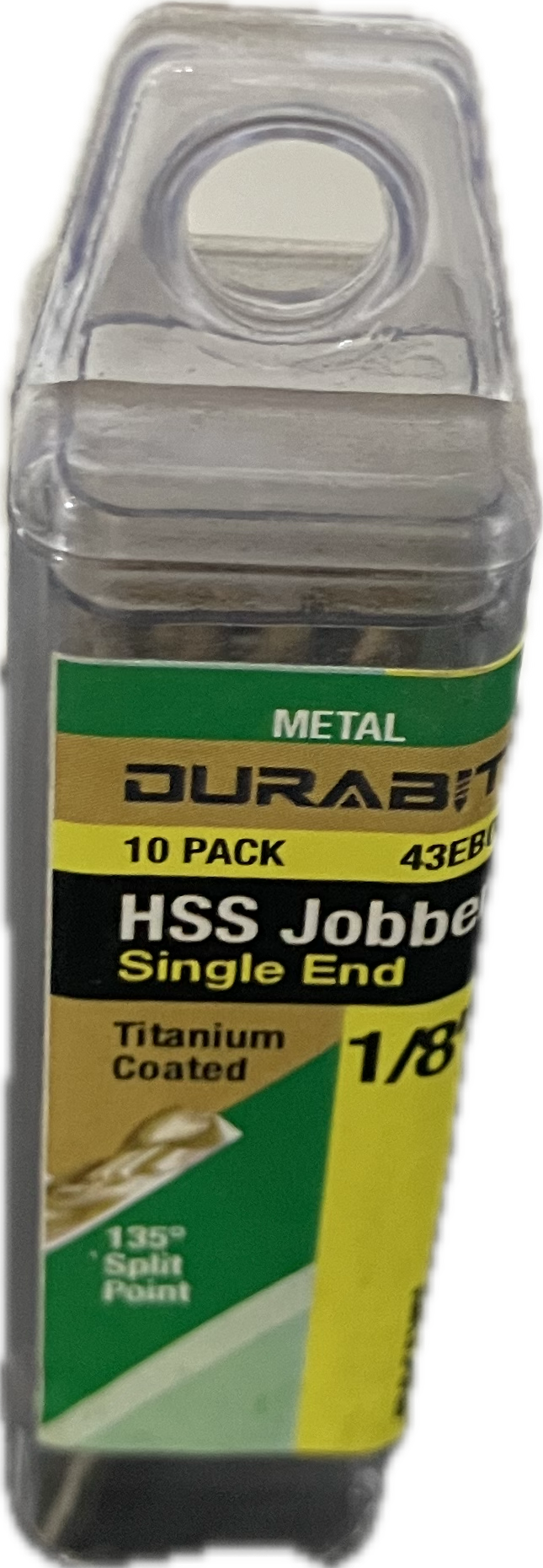 MACSIM DURABIT HSS JOBBER- SINGLE END [BLISTER PACK OF 10]