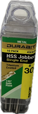 MACSIM DURABIT HSS JOBBER- SINGLE END [BLISTER PACK OF 10]