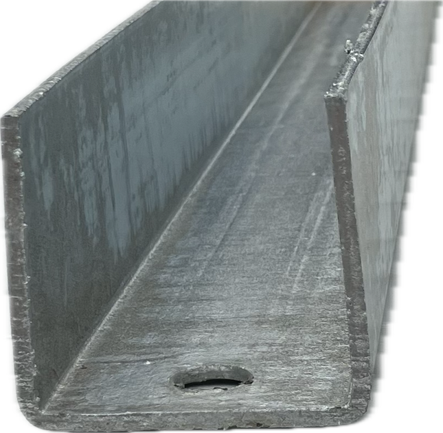 RETAINING WALL C-SECTION 60x3MM