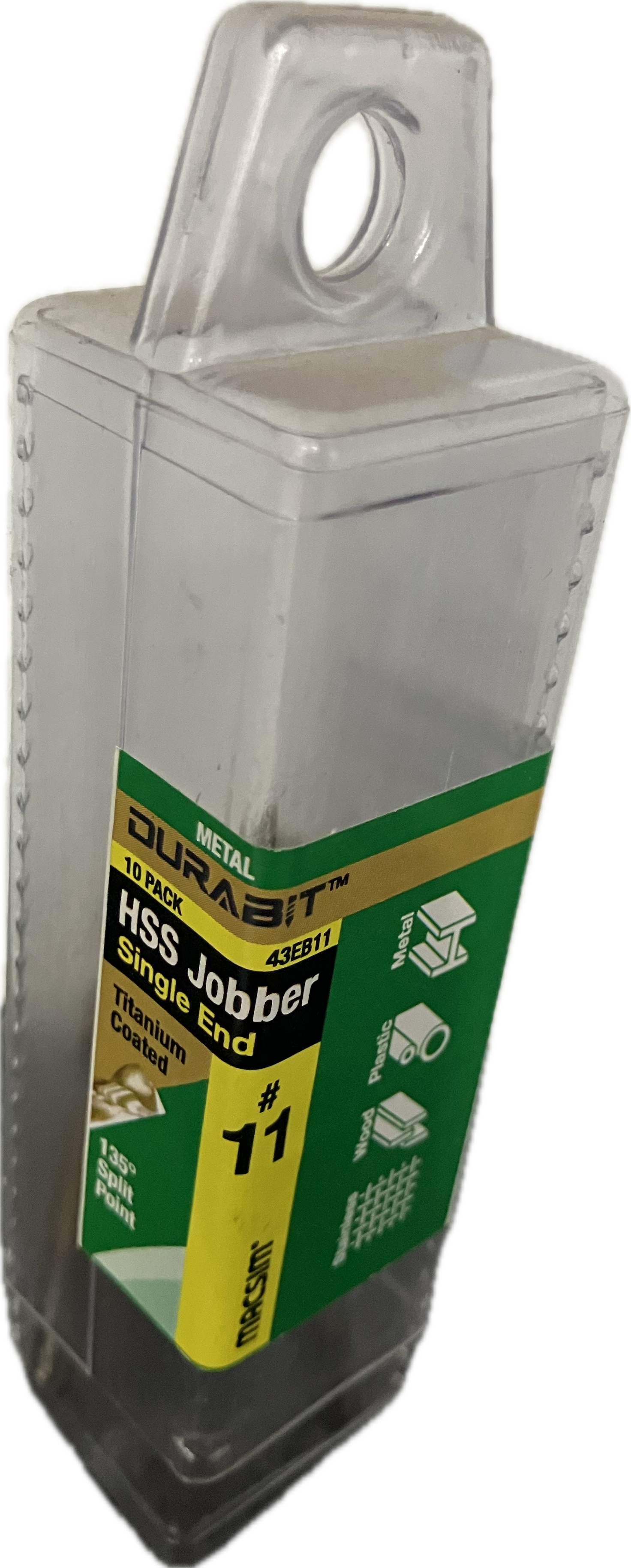 MACSIM DURABIT HSS JOBBER- SINGLE END [BLISTER PACK OF 10]