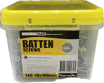MACSIM BATTEN SCREW 14Gx100MM- (BOX OF 500)