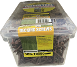 MACSIM DECKING SCREW 10Gx50MM- BOX OF 1000