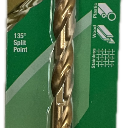 MACSIM DURABIT HSS JOBBER TITANIUM COATED DRILL BIT (HANG PACK OF 1)