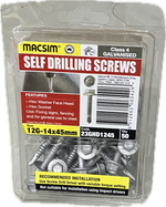 SELF DRILLING SCREWS- 12G (BLISTER PACK OF 50)