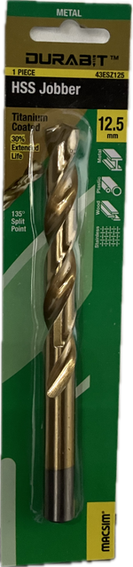 MACSIM DURABIT HSS JOBBER DRILL BIT [HANG PACK OF 1]