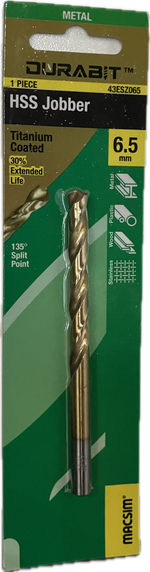 MACSIM DURABIT HSS JOBBER DRILL BIT [HANG PACK OF 1]