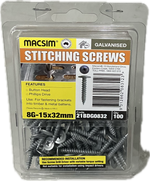 STITCHING SCREWS- 8G (BLISTER PACK OF 100)