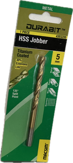 MACSIM DURABIT HSS JOBBER DRILL BIT [HANG PACK OF 1]
