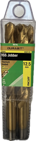 MACSIM DURABIT HSS JOBBER DRILL BIT (BLISTER PACK OF 10)