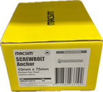 MACSIM GALVANISED SCREWBOLT- 10MM