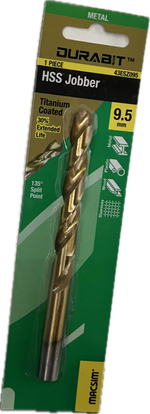 MACSIM DURABIT HSS JOBBER DRILL BIT [HANG PACK OF 1]