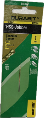 MACSIM DURABIT HSS JOBBER DRILL BIT [HANG PACK OF 1]