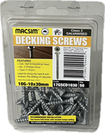 GALVANISED SELF EMBEDDING SCREW- 10G (BLISTER PACK OF 50)