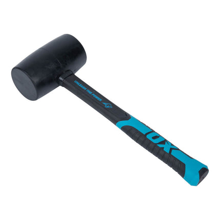 OX TRADE BLACK RUBBER MALLET- HAMMER