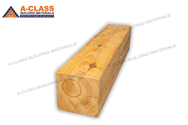 TIMBER POST -ROUGH CYPRESS PINE 125x125