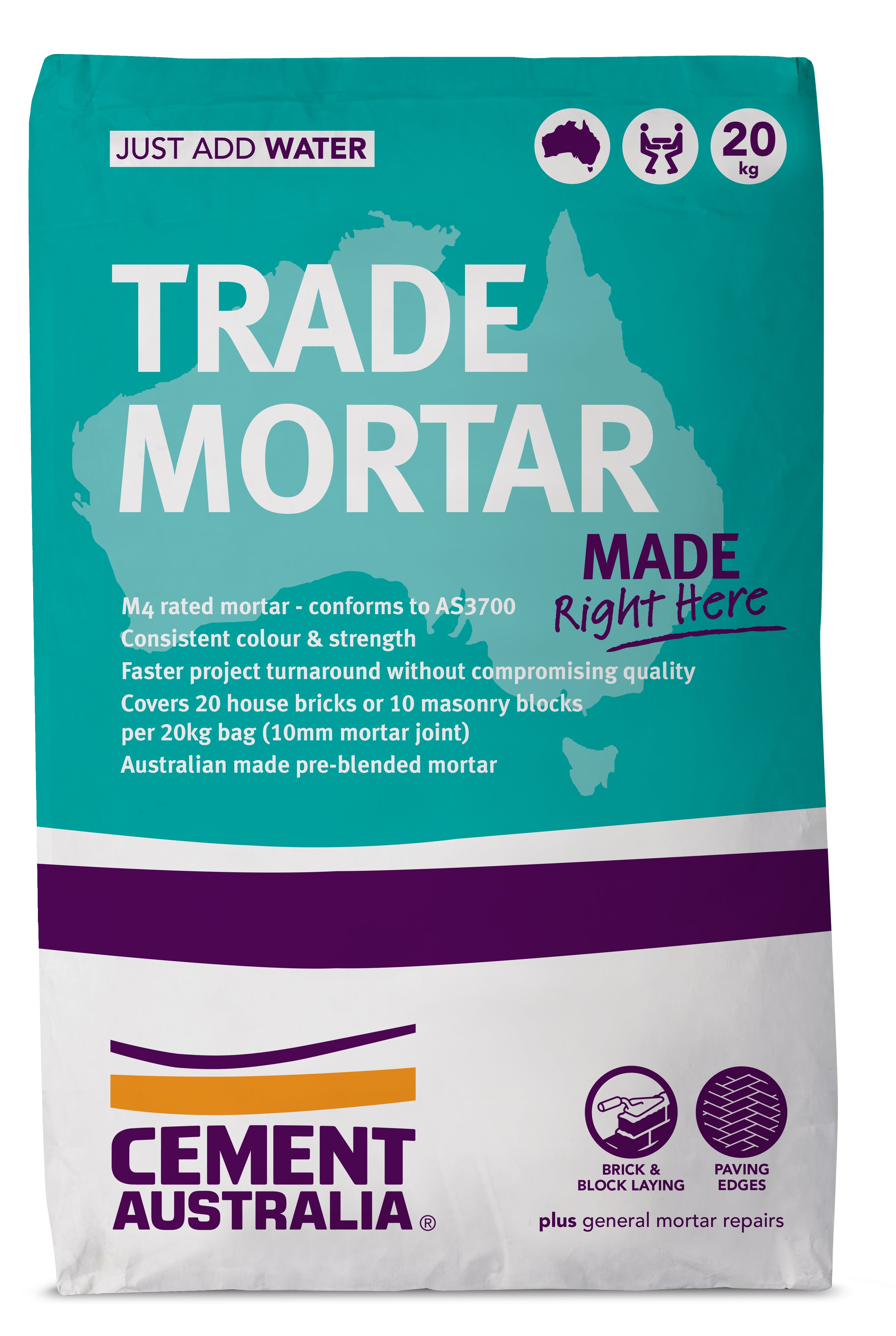 TRADE MORTAR- 20 KG BAG