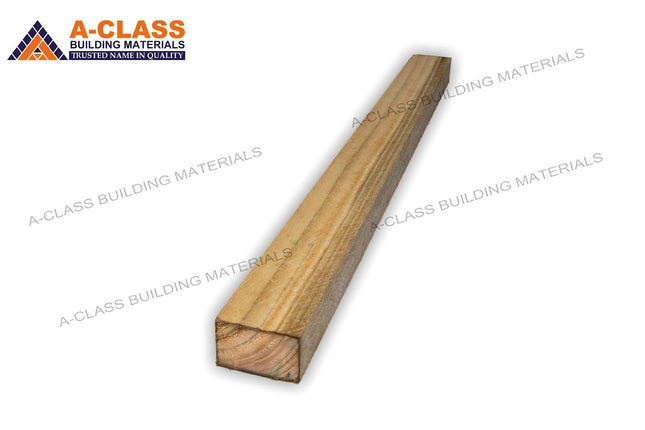 TREATED PINE FENCE RAILS 75x50x4.8mm