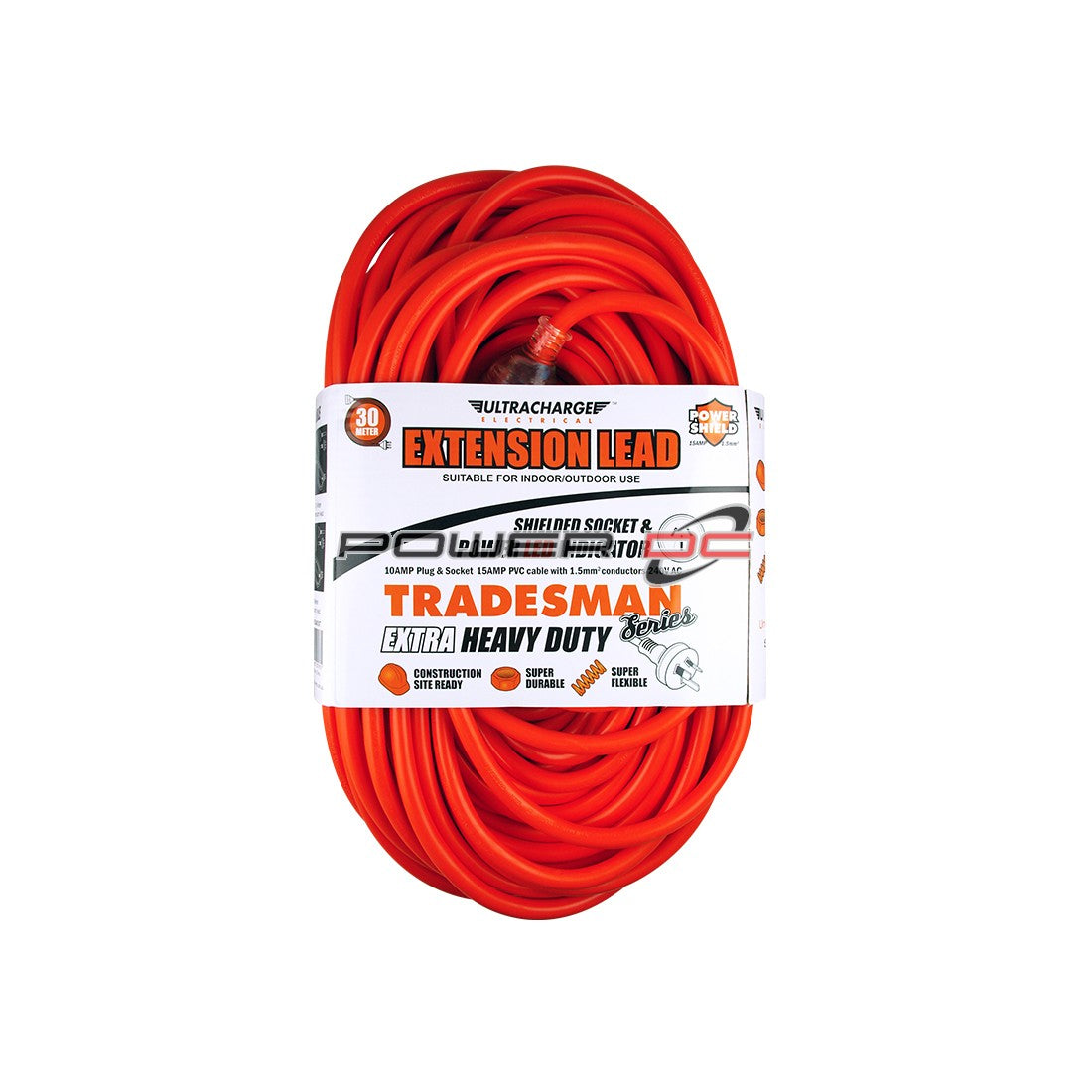 ULTRACHARGE Tradesman 30M Heavy Duty Ext Lead UR240/30T
