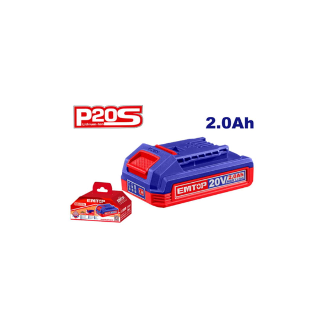 EMTOP 2AH 20V Lithium-Ion Battery
