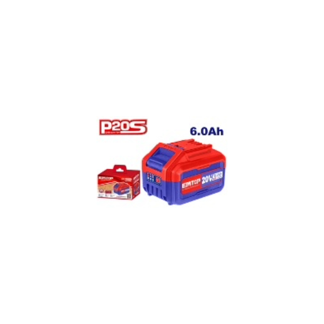 EMTOP 6AH 20V Lithium-Ion Battery