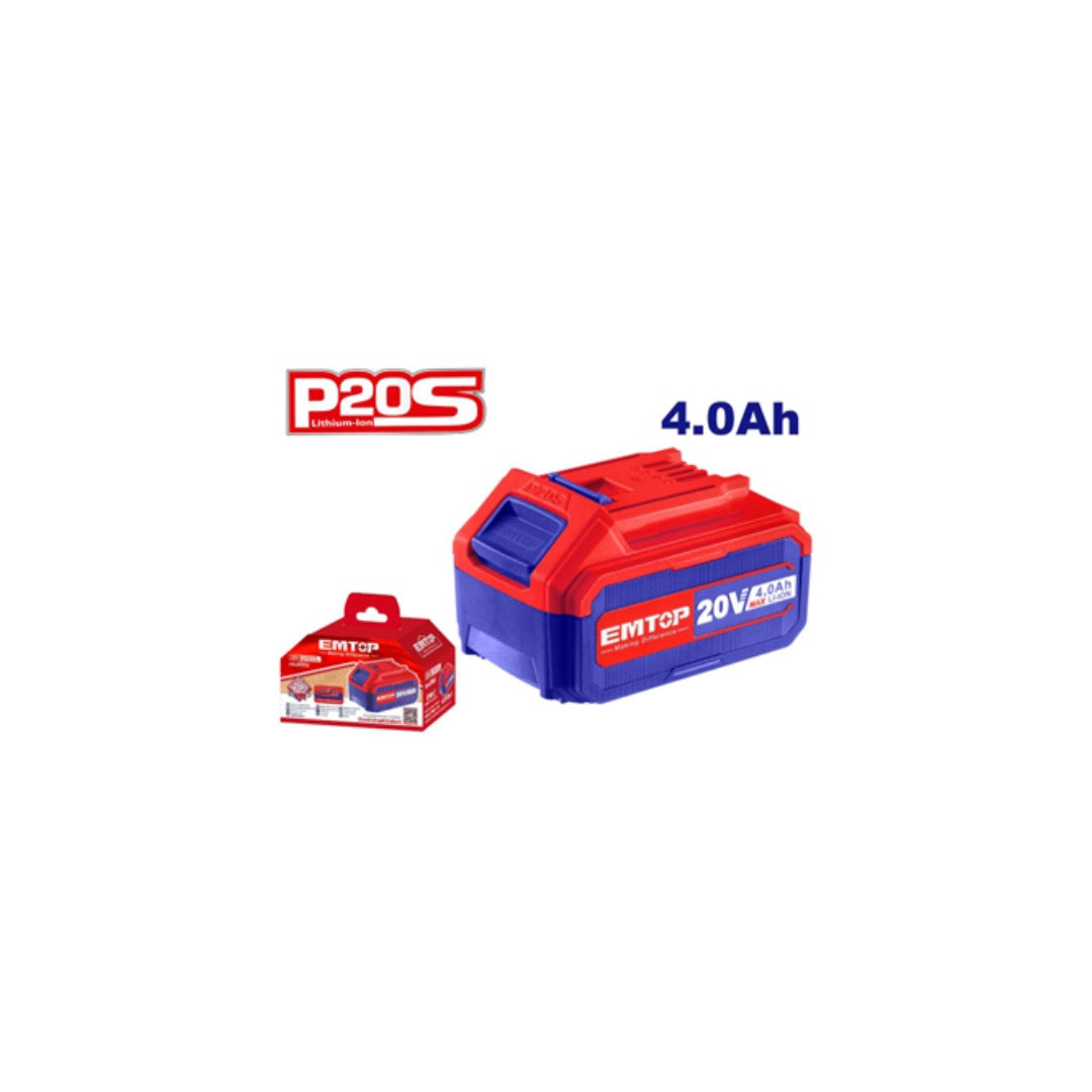 EMTOP 4AH 20V Lithium-Ion Battery
