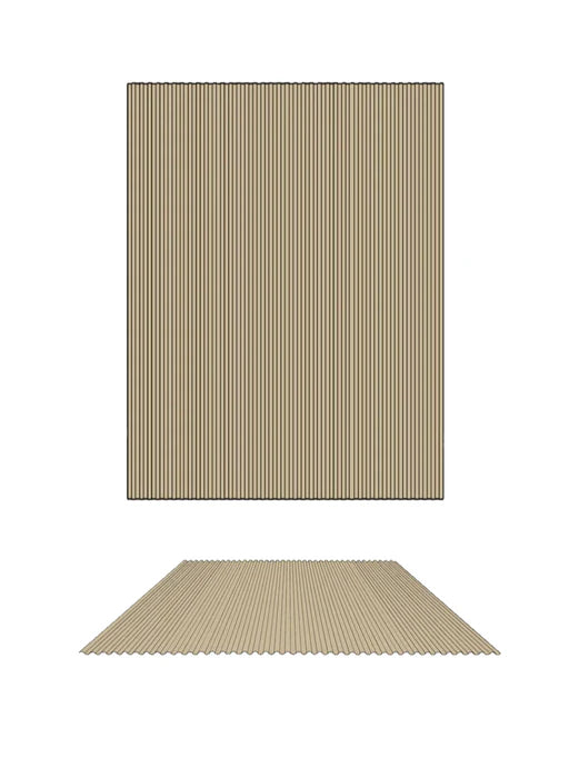 MINI CORRUGATED SHEETS- PAPERBARK