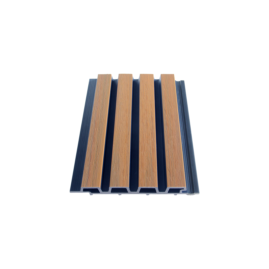 TEAK+BLACK CAPPED CLADDING- 220x25x5.8mm