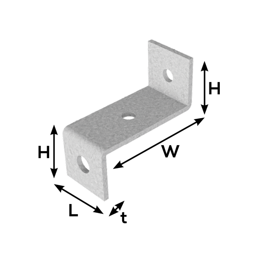 VUETRADE Z-TYPE HDG BRACKETS