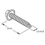 VUETRADE CONNECTOR PLATE FIX SCREWS