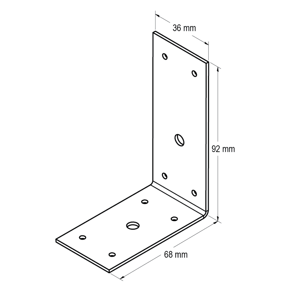 VUETRADE PERGOLA ANGLES- BUILDING BRACKETS
